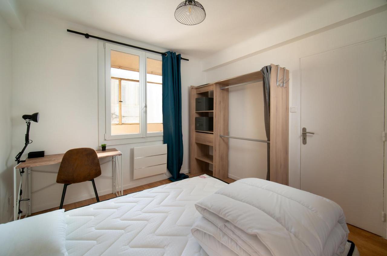 Grand Appartement 3 Chambres Avec Clim Et Balcon Μασσαλία Εξωτερικό φωτογραφία