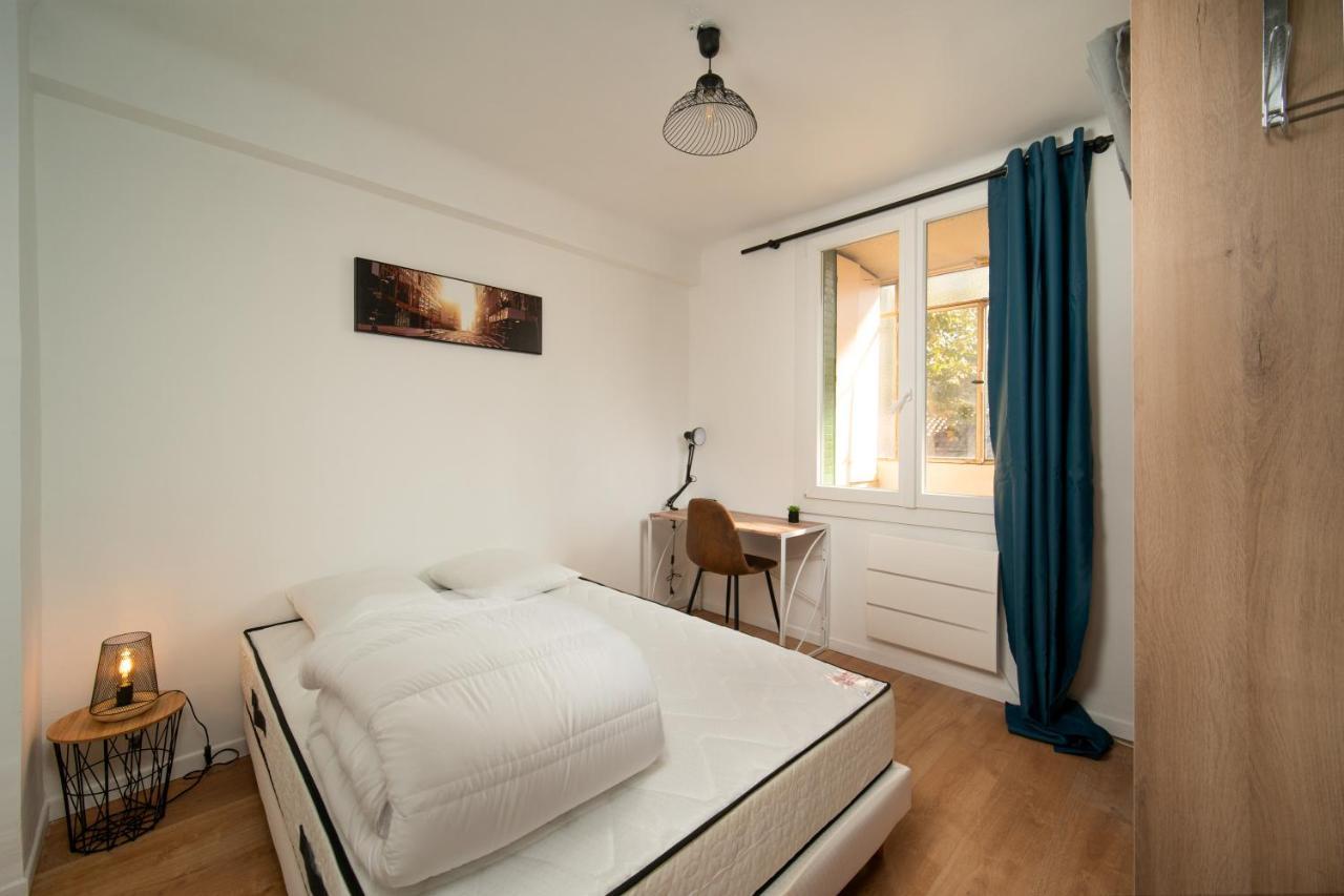 Grand Appartement 3 Chambres Avec Clim Et Balcon Μασσαλία Εξωτερικό φωτογραφία